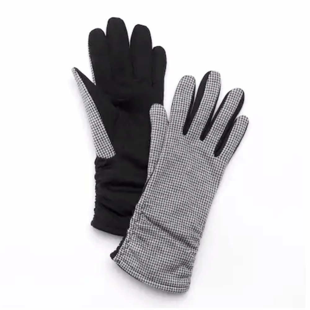Mini Houndstooth Gloves 3M Thinsulate Insulation 40g - Size: S-M